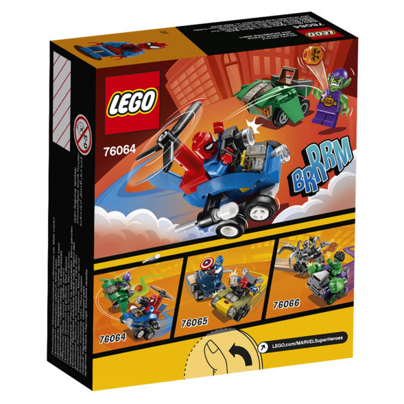 Конструктор LEGO Super Heroes 76064 Человек‑паук против Зелёного Гоблина в Нижневартовске