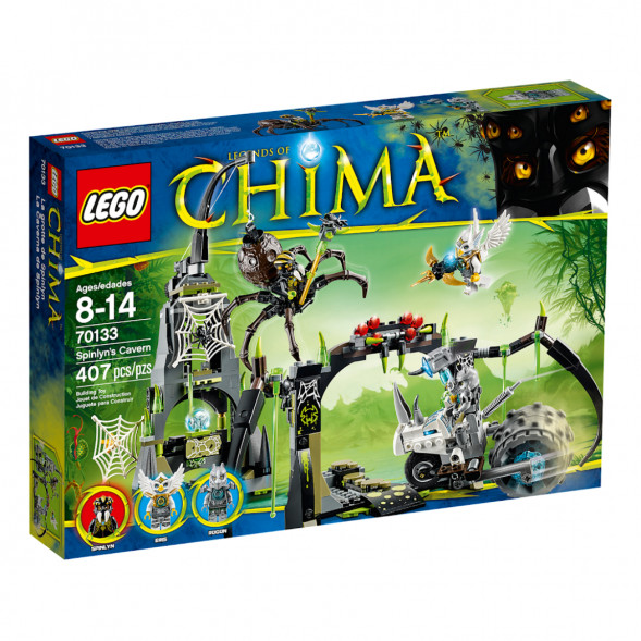 Конструктор LEGO Legends Of Chima 70133 Пещера Спинлина в Нижневартовске