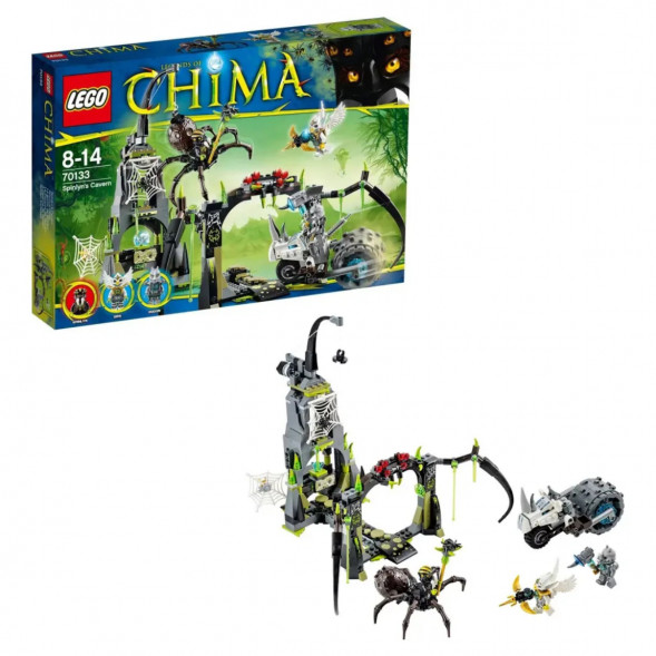 Конструктор LEGO Legends Of Chima 70133 Пещера Спинлина в Нижневартовске