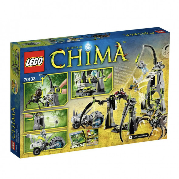 Конструктор LEGO Legends Of Chima 70133 Пещера Спинлина в Нижневартовске