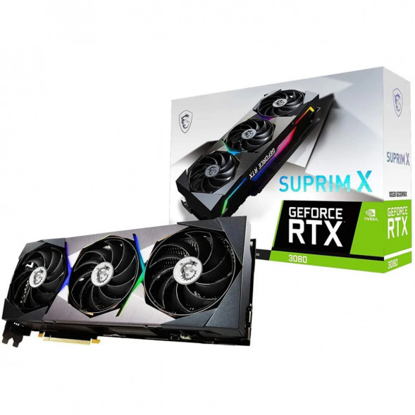 Видеокарта MSI GeForce RTX 3080 SUPRIM X 10G в Нижневартовске