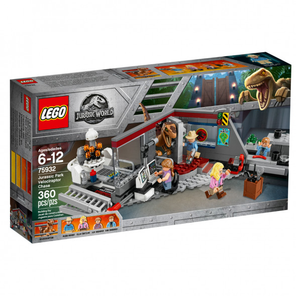 Конструктор LEGO Jurassic World 75932 Охота на рапторов в Парке Юрского Периода в Нижневартовске