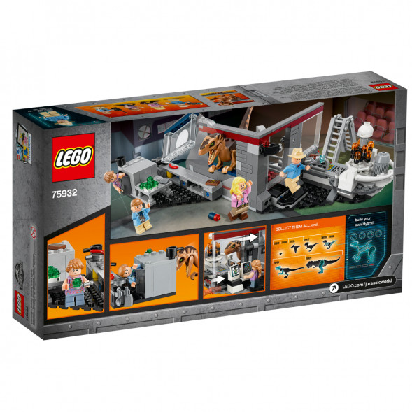 Конструктор LEGO Jurassic World 75932 Охота на рапторов в Парке Юрского Периода в Нижневартовске