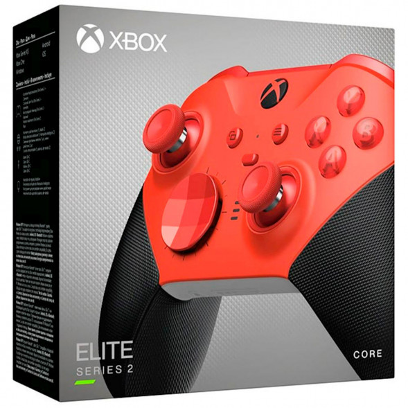 Геймпад Microsoft Xbox Elite Wireless Controller Series 2 Core, красный в Нижневартовске
