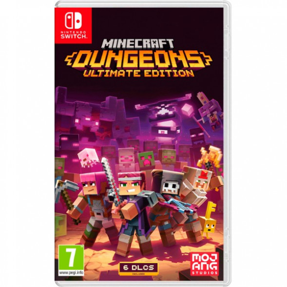 Игра Minecraft Dungeons - Ultimate Edition [Nintendo Switch, русские субтитры] в Нижневартовске