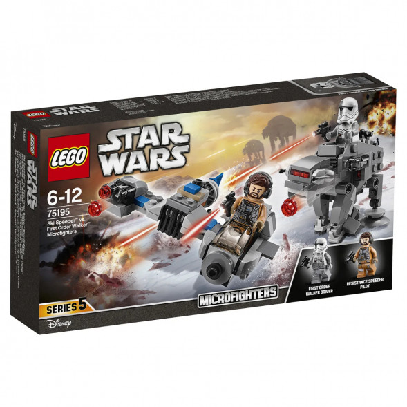 Конструктор LEGO Star Wars 75195 Бой пехотинцев Первого Ордена против спидера на лыжах в Нижневартовске