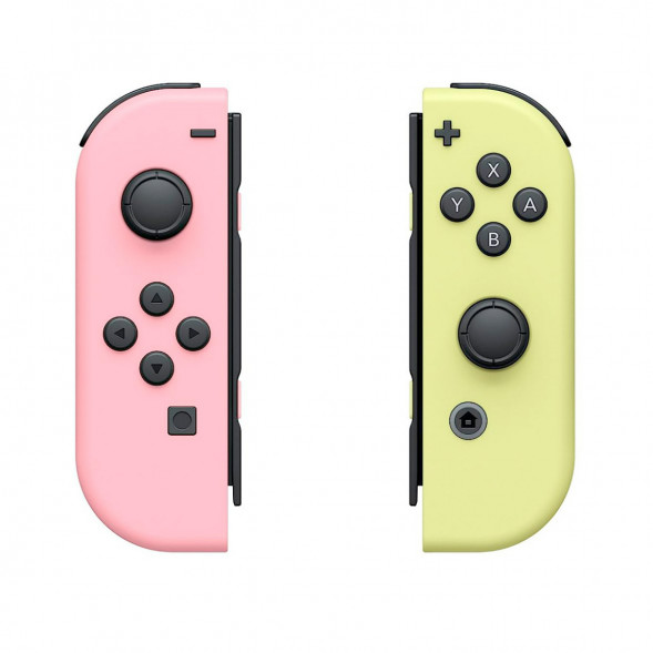 Геймпад Nintendo Switch Joy-Con controllers Duo, пастельный розовый / пастельный жёлтый в Нижневартовске