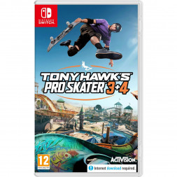 Игра Tony Hawk's Pro Skater 3 + 4 [Nintendo Switch, английская версия]