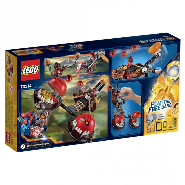 Конструктор LEGO Nexo Knights 70314 Безумная колесница Укротителя в Нижневартовске