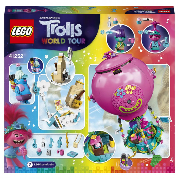 Конструктор LEGO Trolls 41252 Путешествие Розочки на воздушном шаре в Нижневартовске