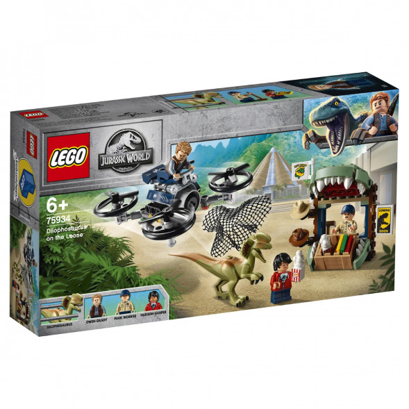 Конструктор LEGO Jurassic World 75934 Побег дилофозавра в Нижневартовске