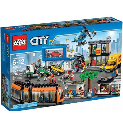 Конструктор LEGO City 60097 Городская площадь, 1683 дет. в Нижневартовске