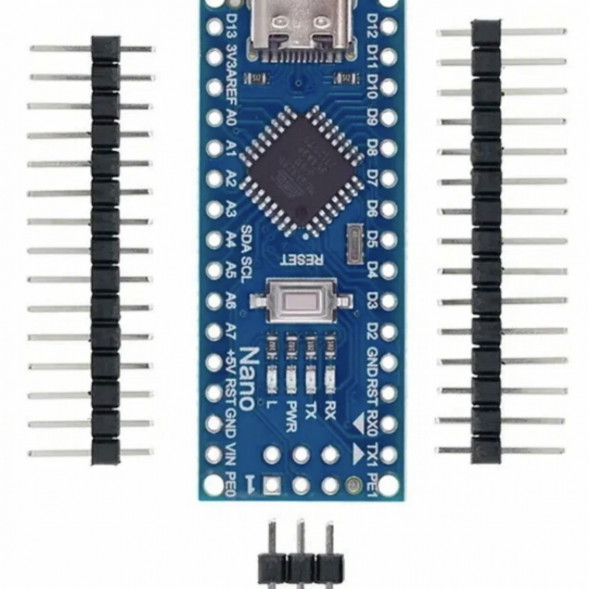 Микроконтроллер Arduino NANO TYPE-C V3.0 (совместимый) Atmega328 CH340 в Нижневартовске