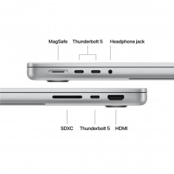 Ноутбук Apple MacBook Pro 14 2026 MGDQ4 (M5 Max 32-Core GPU, 36GB/2TB), Серебристый/Silver