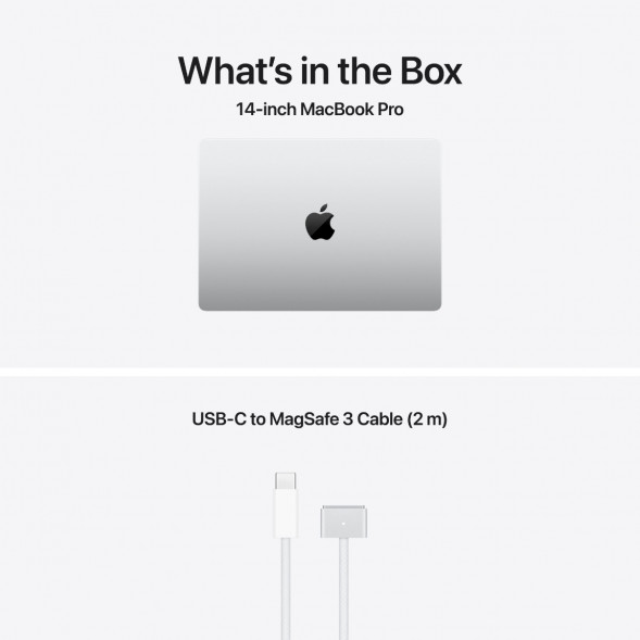 Ноутбук Apple MacBook Pro 14 2026 MGDQ4 (M5 Max 32-Core GPU, 36GB/2TB), Серебристый/Silver в Нижневартовске