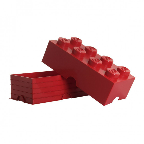 Пластиковый кубик для хранения LEGO Creator 4004, красный в Нижневартовске