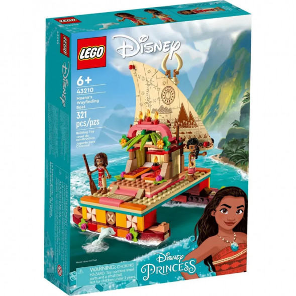 Конструктор LEGO Disney Princess 43210 Путеводная лодка Моаны в Нижневартовске