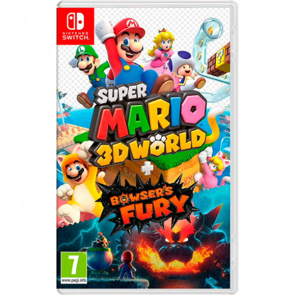 Игра Super Mario 3D World + Bowser&amp;#039;s Fury [Nintendo Switch, русские субтитры] в Нижневартовске