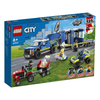 Конструктор LEGO City 60315 Полицейский мобильный командный трейлер в Нижневартовске
