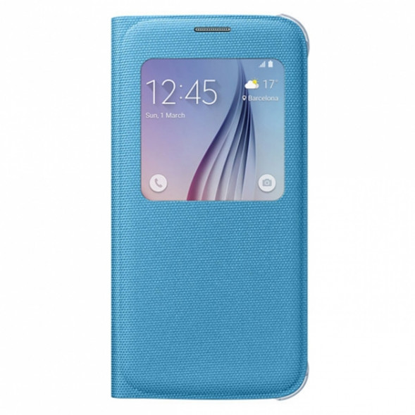 Чехол для Samsung Galaxy S6 S-View Cover (EF-CG920BLE), Blue в Нижневартовске