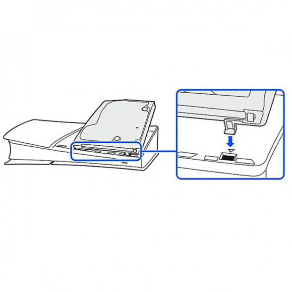 Дисковод Sony для Playstation 5 Pro / Slim, белый в Нижневартовске