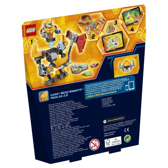 Конструктор LEGO Nexo Knights 70365 Боевые доспехи Акселя в Нижневартовске
