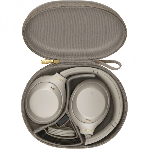 Беспроводные наушники Sony WH-1000XM4, серебряный в Нижневартовске