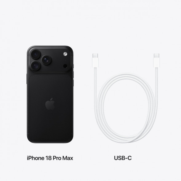 Смартфон Apple iPhone 18 Pro Max 512GB (SIM + eSIM), Black в Нижневартовске