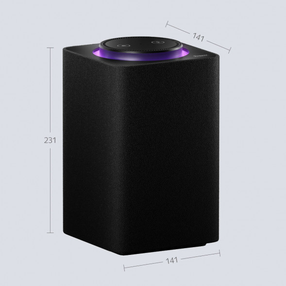 Умная колонка Яндекс Станция Макс с Zigbee, черный в Нижневартовске