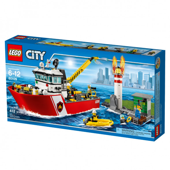 Конструктор LEGO City 60109 Пожарный катер в Нижневартовске