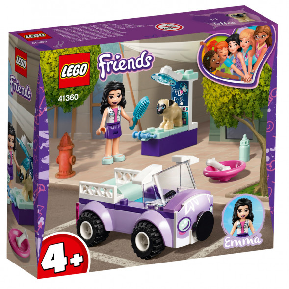 Конструктор LEGO Friends 41360 Передвижная ветклиника Эммы в Нижневартовске