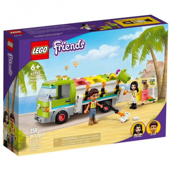 Конструктор LEGO Friends 41712 Грузовик для переработки отходов в Нижневартовске