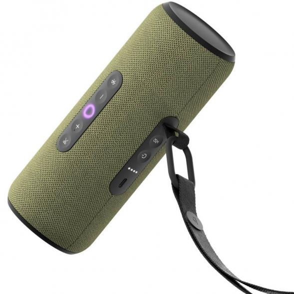 Умная портативная колонка Яндекс Станция Стрит с Алисой, зелёный в Нижневартовске