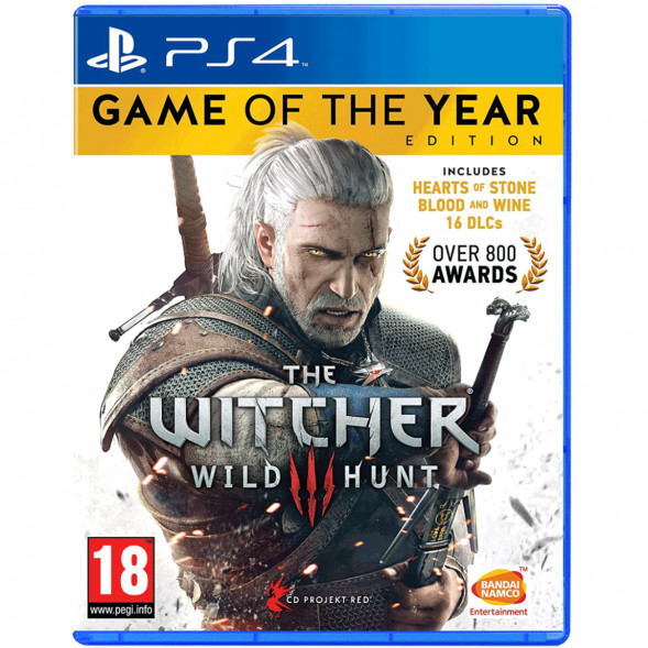Игра Witcher 3: Wild Hunt (Ведьмак 3: Дикая Охота) Game of the year Edition [PS4, русские субтитры] в Нижневартовске