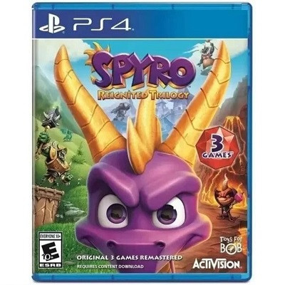 Игра Spyro: Reignited Trilogy [PS4, английская версия] в Нижневартовске