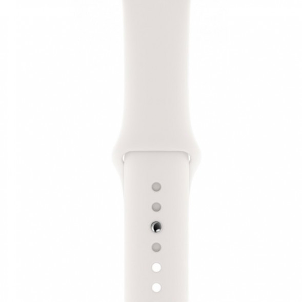 Ремешок для Apple Watch 40mm White Sport Band (MTP52ZM/A), белый в Нижневартовске