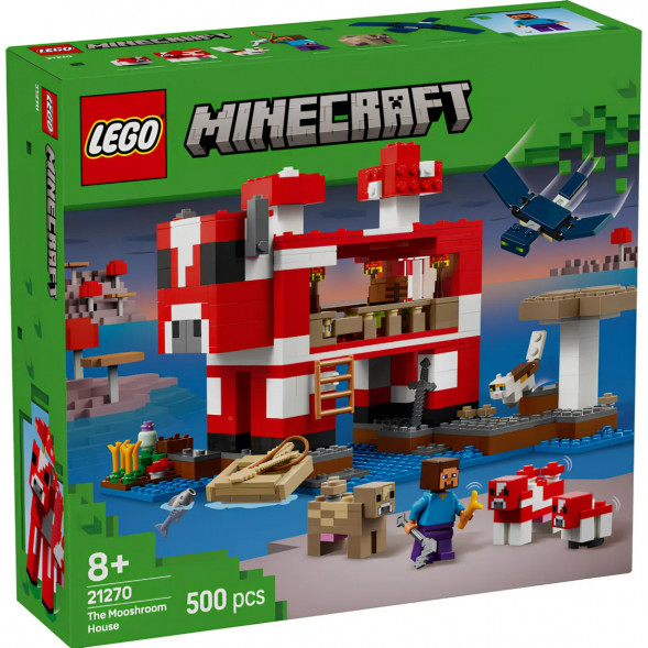 Конструктор LEGO Minecraft 21270 Грибной дом в Нижневартовске