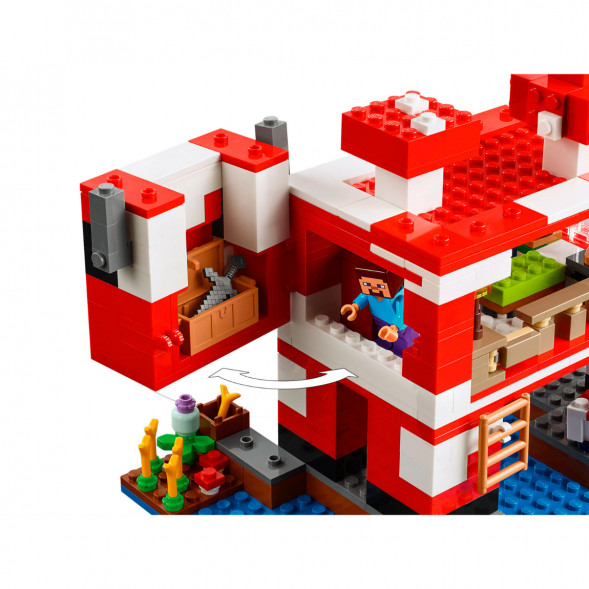 Конструктор LEGO Minecraft 21270 Грибной дом в Нижневартовске