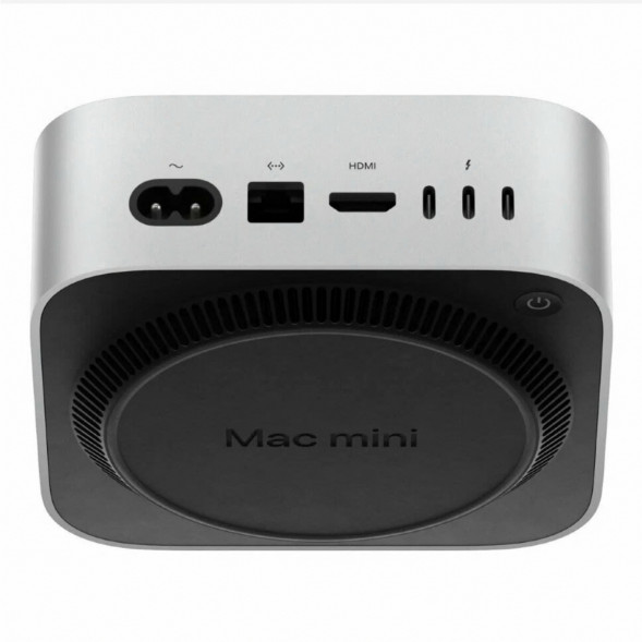 Компьютер Apple Mac mini M4 2024 (MU9D3) (10 Core GPU, 16ГБ, 256ГБ SSD, Apple, macOS), серебристый в Нижневартовске