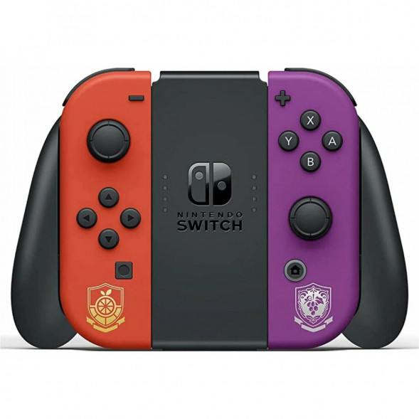 Игровая приставка Nintendo Switch OLED 64 ГБ, Pokemon Scarlet &amp;amp; Violet Edition в Нижневартовске