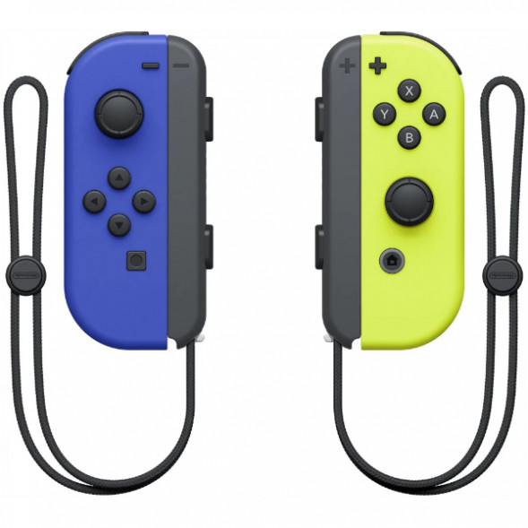 Геймпад Nintendo Switch Joy-Con controllers Duo, синий/желтый в Нижневартовске