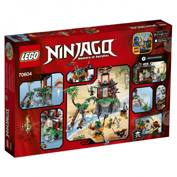Конструктор LEGO Ninjago 70604 Остров тигриных вдов в Нижневартовске