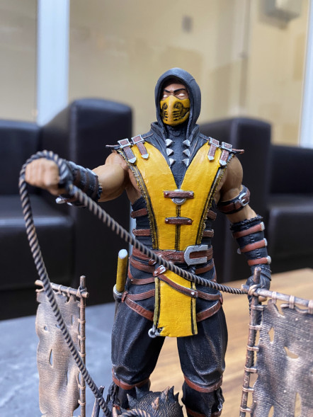 3D фигурка Скорпион Mortal Kombat в Нижневартовске