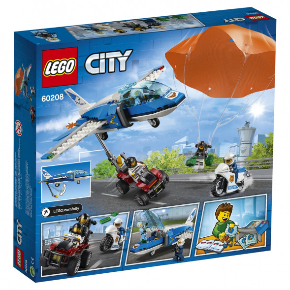 Конструктор LEGO City Police 60208 Воздушная полиция: арест парашютиста в Нижневартовске