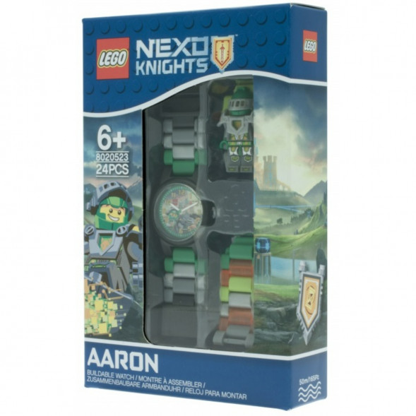 Часы LEGO Nexo Knights 8020523 Аарон с минифигуркой в Нижневартовске