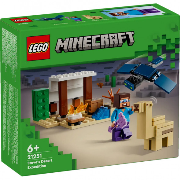 Конструкция LEGO Minecraft 21251 Экспедиция Стива в пустыню в Нижневартовске