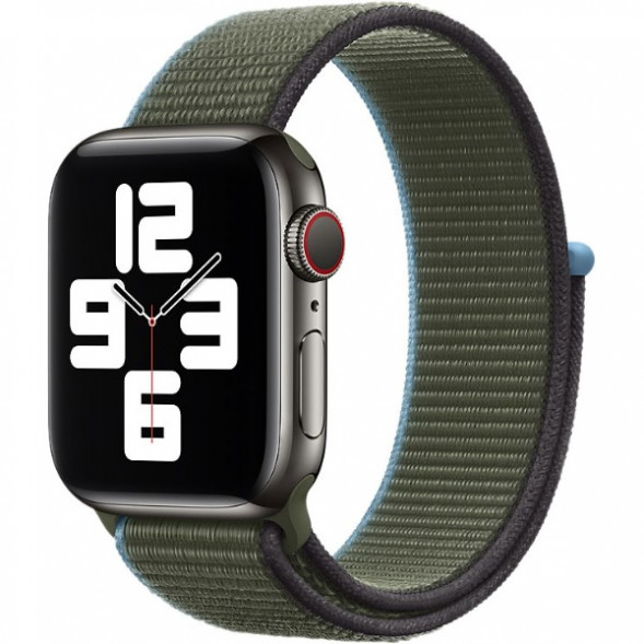 Ремешок для Apple Watch 40mm Inverness Green Sport Loop (MYA12ZM/A), зелёные холмы в Нижневартовске