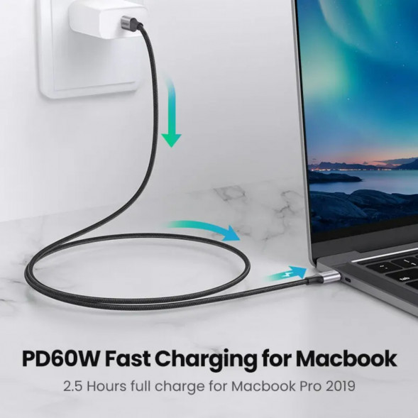 Кабель USB Type-C/Type-C Ugreen 60W, 1 м в Нижневартовске