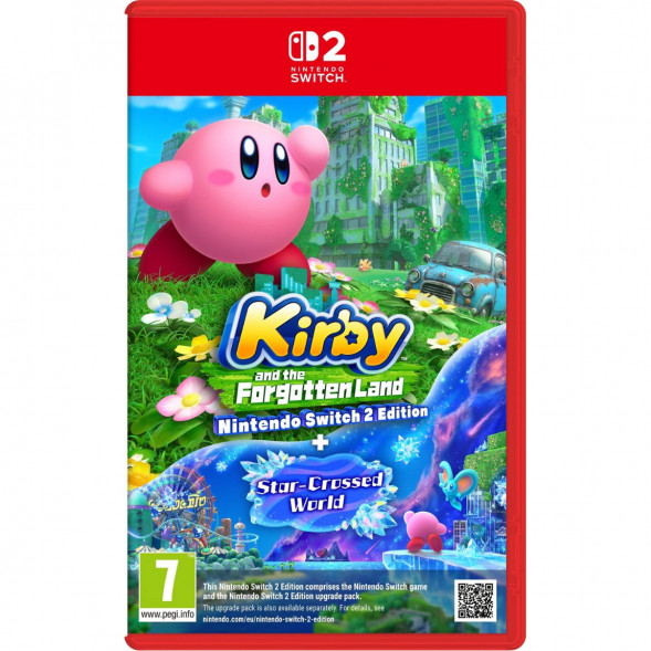 Игра Kirby and the Forgotten Land + Star-Crossed World [Nintendo Switch 2, английская версия] в Нижневартовске