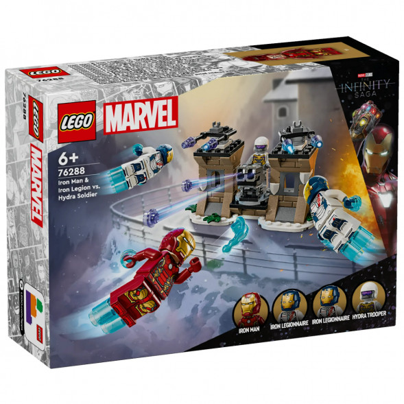 Конструктор LEGO Super Heroes 76288 Железный человек и Железный легион против Солдат Гидры в Нижневартовске